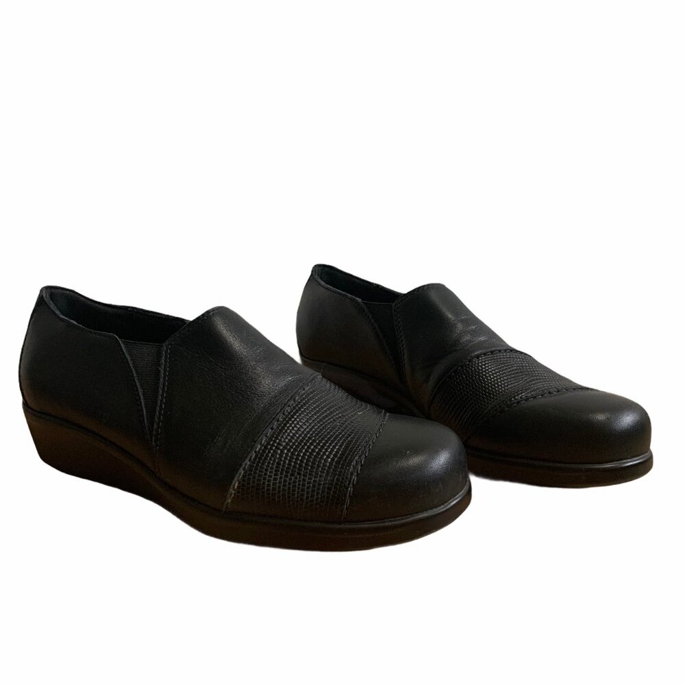 SAS Nora Black Slip On Loafer Comfort Shoe 7.5